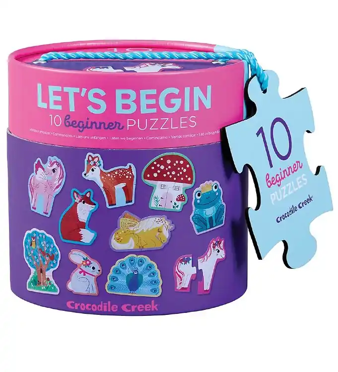 Voordeelprijs Crocodile Creek Puzzel - 10 stuks - 2 Bakstenen - Let's Begin