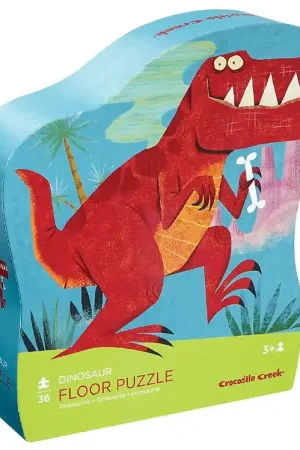 Laatste Kans Crocodile Creek Puzzel - 36 Bakstenen - Dinosaur