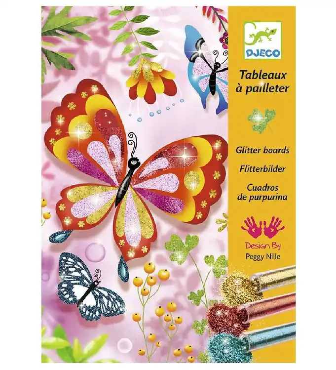 Nieuw Djeco Glitterbord - Kleine dieren