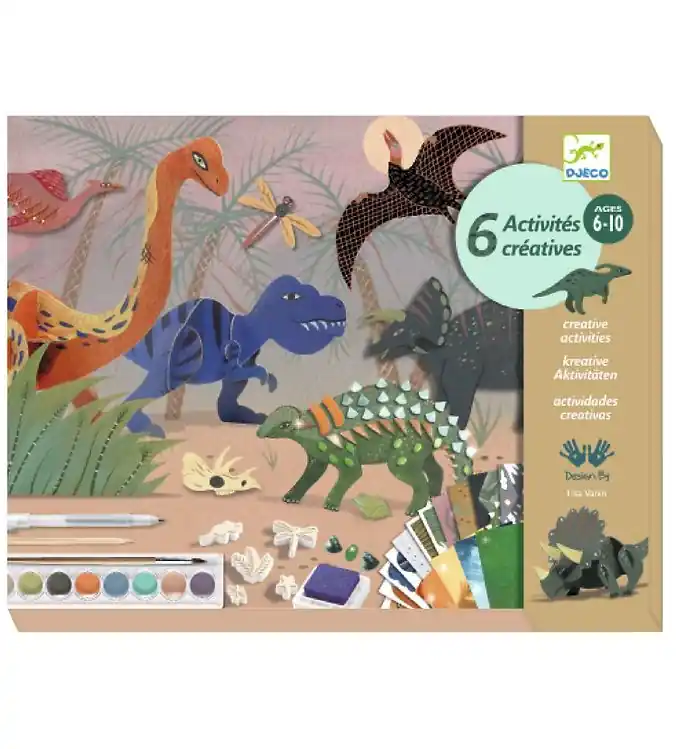 Hete Deal Djeco Creatief Activiteitenbox - Dino