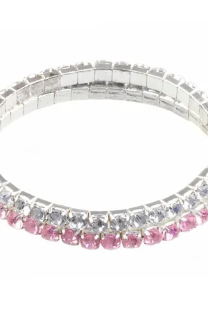 Actieprijs Great Pretenders Kostuum - Diamanté - 2-stk - Zilver/Roze