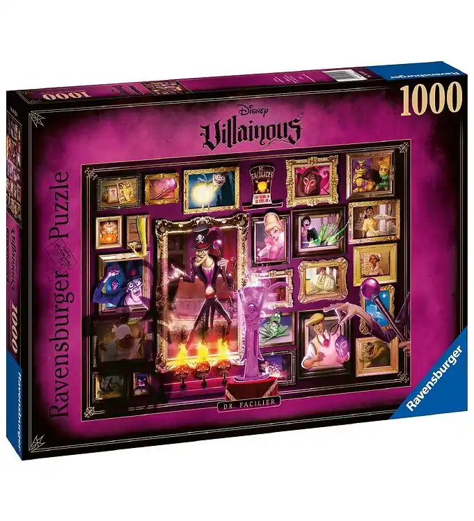 Premium Ravensburger Puzzel - 1000 Bakstenen - Schurk: Dr. Faciliteiten