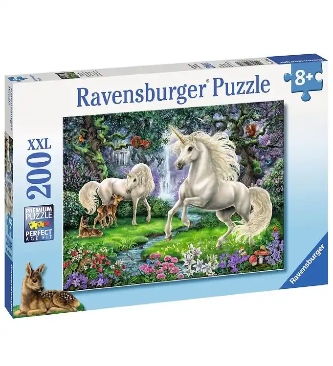 Betaalbaar Ravensburger Puzzel - 200 Bakstenen - Mystical Unicorns