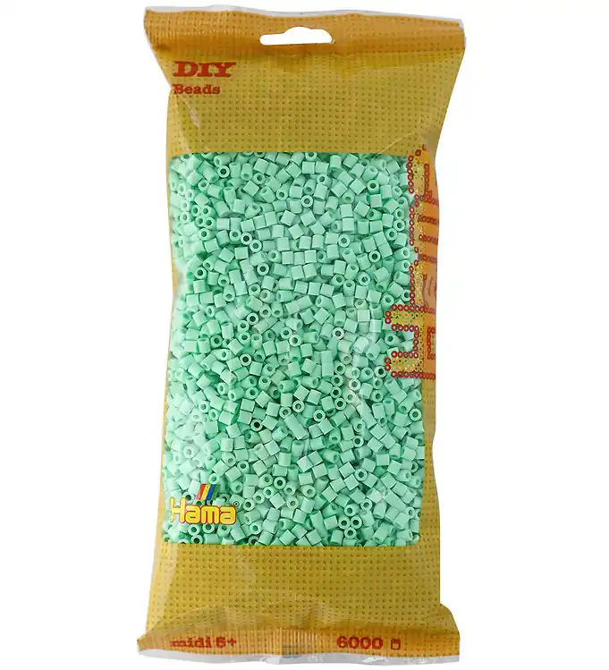 Bestel Nu Hama Midi Kralen - 6000 st. - 98 Pastel Mint