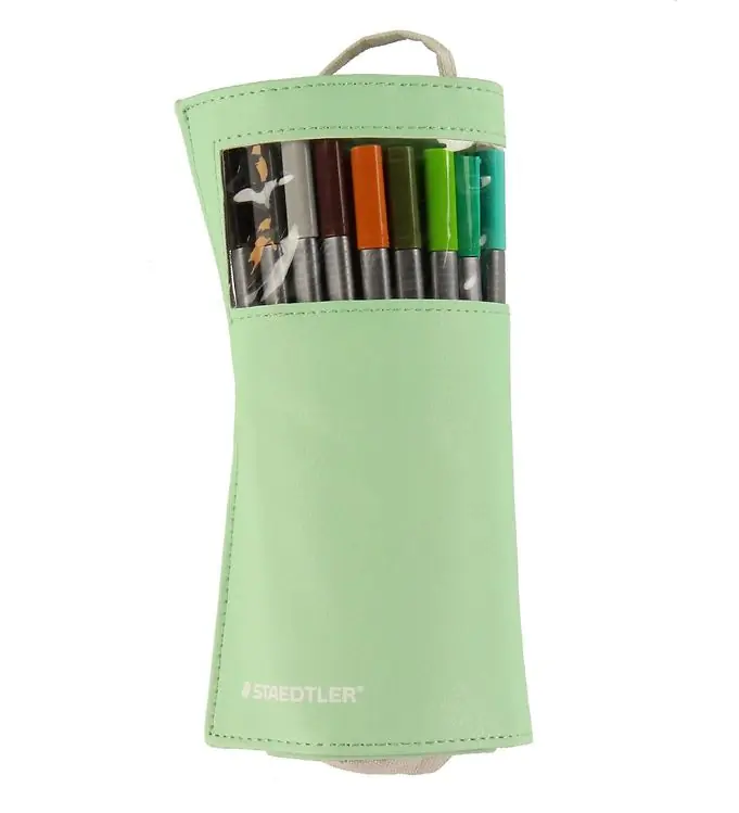 Staedtler Markers m. Etui - 20 st. - 0,3 mm - Groen Express Levering