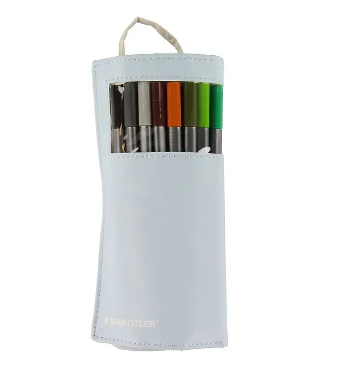 Staedtler Markers m. Etui - 20 st. - 0,3 mm - Lichtblauw Direct Beschikbaar