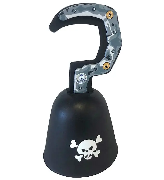 Liontouch Kostuum - Piratenhaak - Zwart Premium