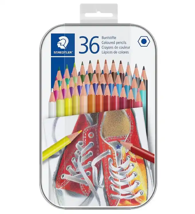 Staedtler Kleurpotloden - Zeshoekig - 36 stk Beperkt Aanbod