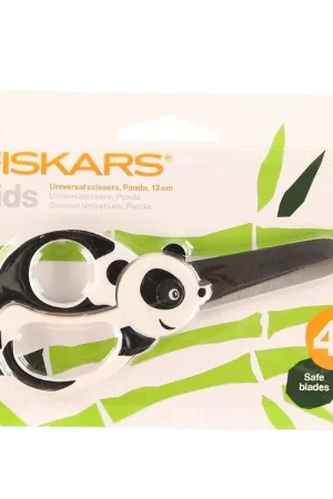 Fiskars Kinderschaar - Panda Premium