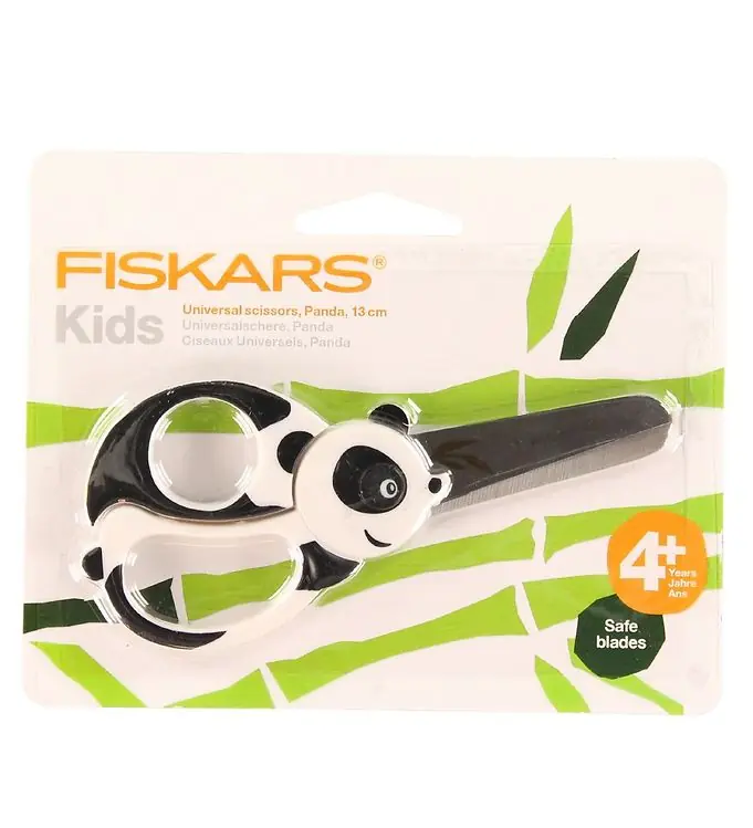 Fiskars Kinderschaar - Panda Premium