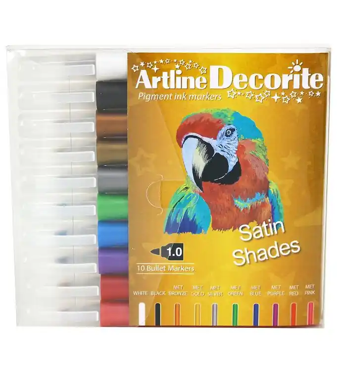 Rechtstreeks Van De Fabrikant Artline Markers - Decorite - 10 st. - Satin