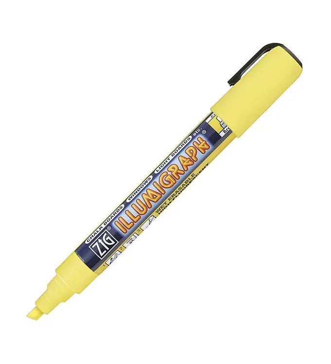 Goedkoop Zig Marker - Illumigraph - 6mm - Geel