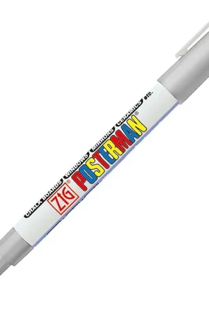 Direct Verzonden Zig Viltstift - Waterdicht - 1 mm - Zilver