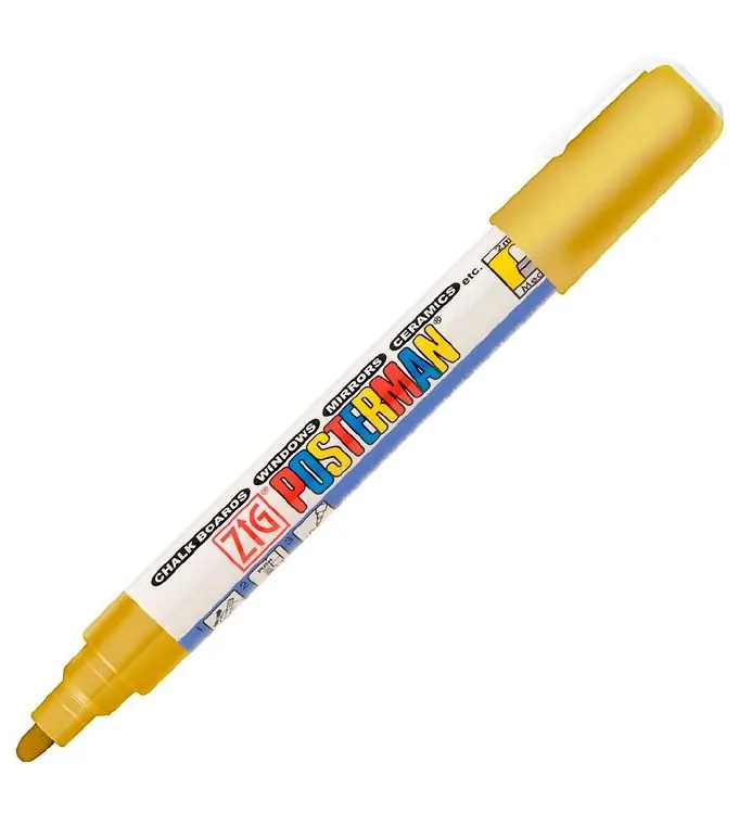 Zig Marker - Waterdicht - 2 mm - Goud Flitsaanbieding
