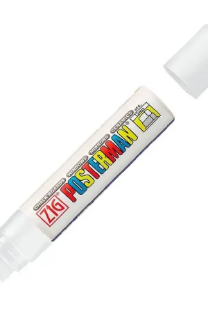 Zig Marker - Waterdicht - 15 mm - Wit Hete Deal