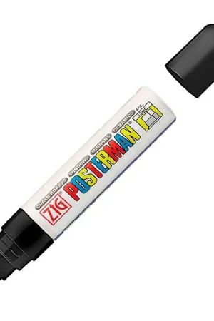 Zig Marker - Waterdicht - 15 mm - Zwart Must-Have