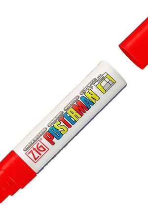 Zig Marker - Waterdicht - 15 mm - Rood Betrouwbaar