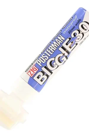 Zig Marker - Biggie - 30 mm - Wit Laatste Kans