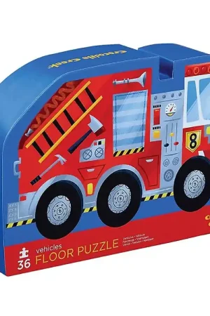 Beperkte Voorraad Crocodile Creek Puzzel - 36 Bakstenen - Voertuigen