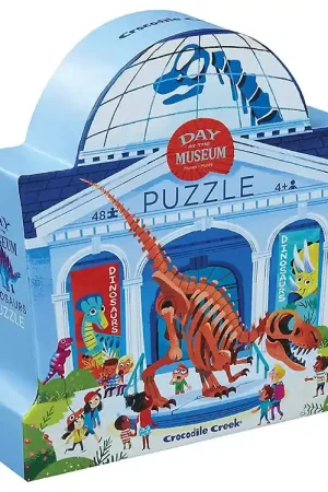 Crocodile Creek Puzzel - 48 Bakstenen - Dag in het museum Superprijs