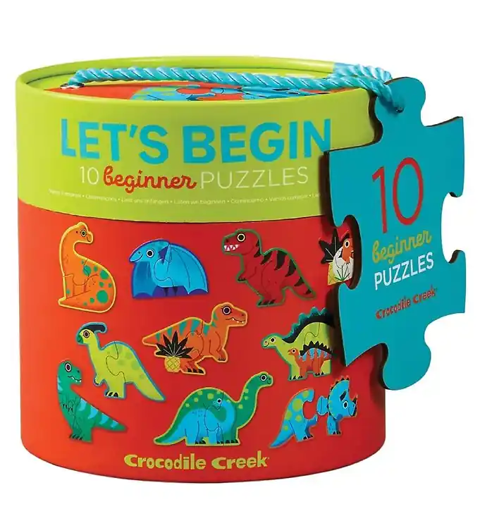 Crocodile Creek Puzzel - 10 st. - Dinosaurussen Weekendaanbieding