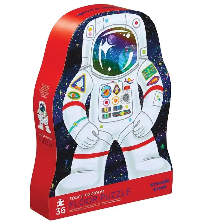 Gratis Retour Crocodile Creek Puzzel - 36 Bakstenen - Space Explorer