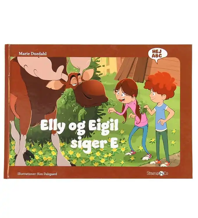 Straarup & Co Boek - Hallo ABC - Elly en Eigil Zeg E - Deens Direct Beschikbaar