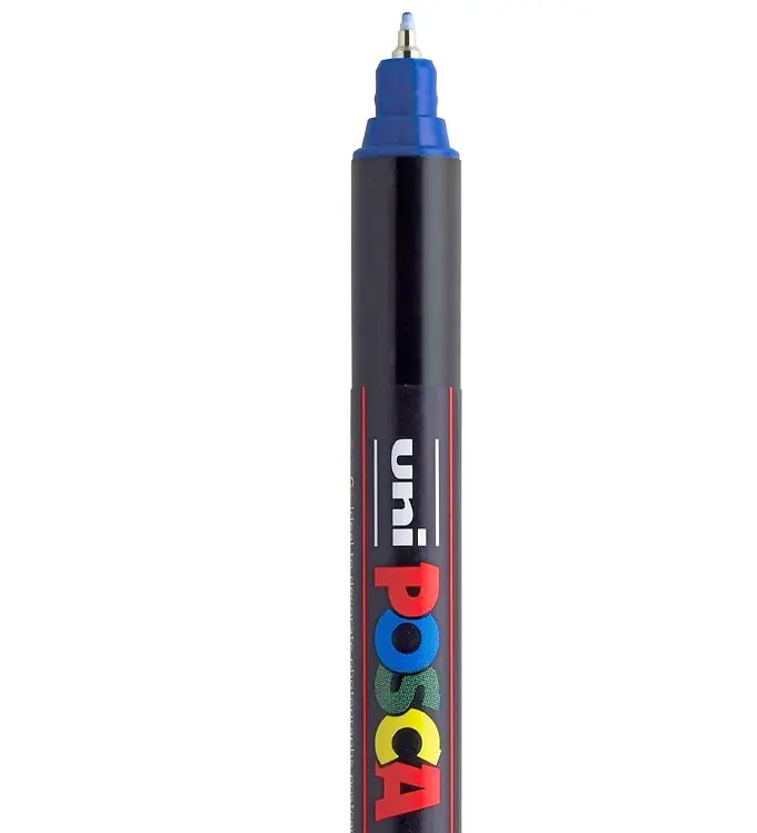 Rechtstreeks Van De Fabrikant Posca Viltstift - PC-1MR - Blauw