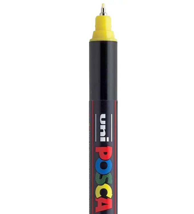 Beperkt Aanbod Posca Viltstift - PC-1MR - Geel