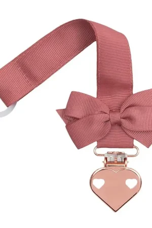Little Wonders Speenketting - Cinnaber m. Vlinderdas/Koperen Har Korting