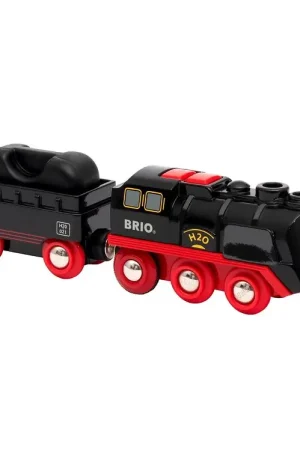 Aanbieding BRIO World Trein - 3 Onderdelen - Battery-Operated Steaming Trai