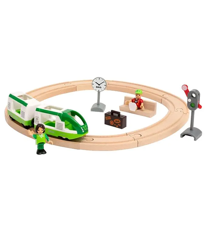BRIO World Treinset - 16 Onderdelen - Circle Train 33847 Must-Have