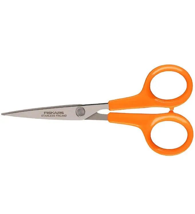 Korting Fiskars Naaischaar - 13 cm - Oranje