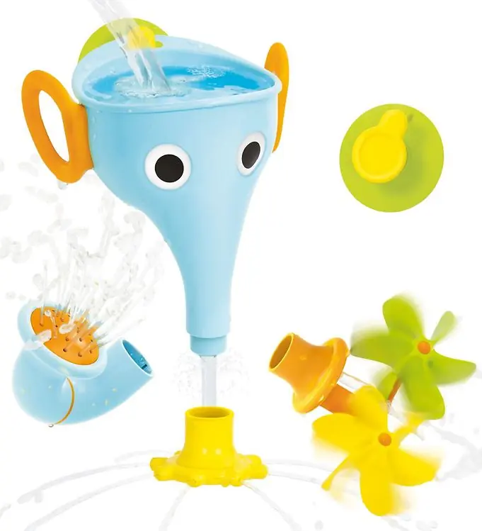 Snelle Levering Yookidoo Badspeelgoed - FunEleFun Fill 'N' Sprinkle - Blauw