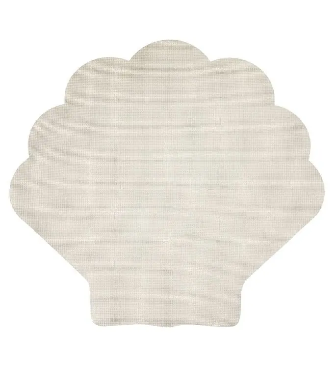That's Mine Puzelmat - 100x110 cm - Mossel - Light Grey Lage Kosten