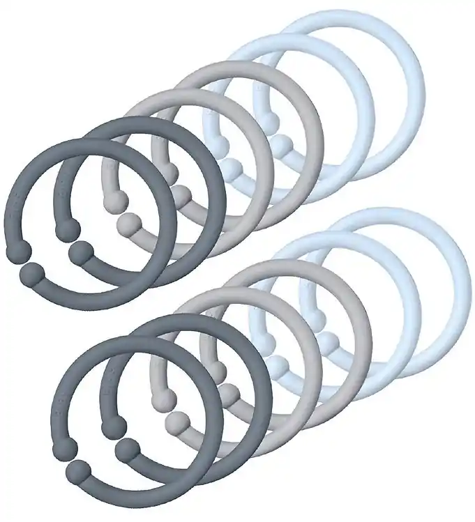 BIBS Loops - 12 stk - Blue/Cloud/Petrol Hete Deal
