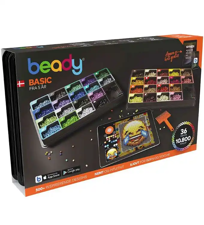 Beady Basic m. Kralen Mal - 10.800 Kralen Laatste Kans