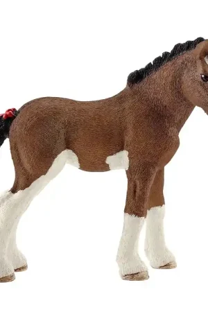 Voordeelprijs Schleich Dier - H: 8,5 cm - Clydesdale Føl 13810