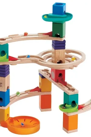 Op = Op Hape Knikkerbaan - Quadrilla - 94 Onderdelen - Cliffhanger