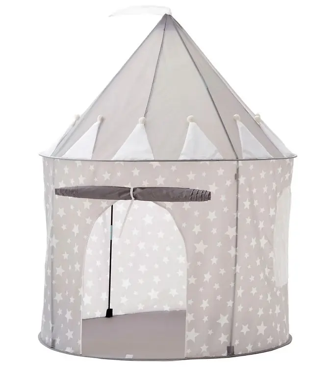 Bestel Nu Kids Concept Speeltent - 100x130 cm - Grijs m. sterren
