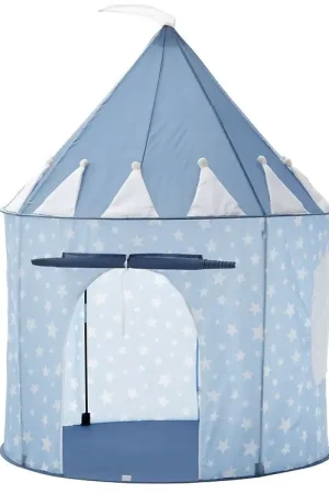 Kids Concept Speeltent - 100x130 cm - Blauw m. sterren Betaalbaar
