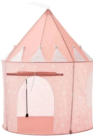 Direct Verzonden Kids Concept Speeltent - 100x130 cm - Roze m. sterren
