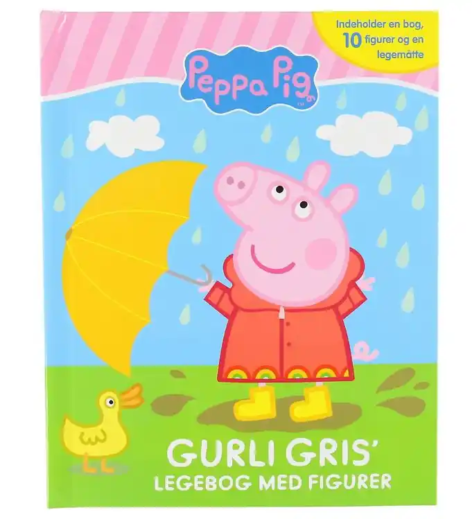 Korting Alvilda Boek m. Speelfiguren - Peppa Pig - Deens
