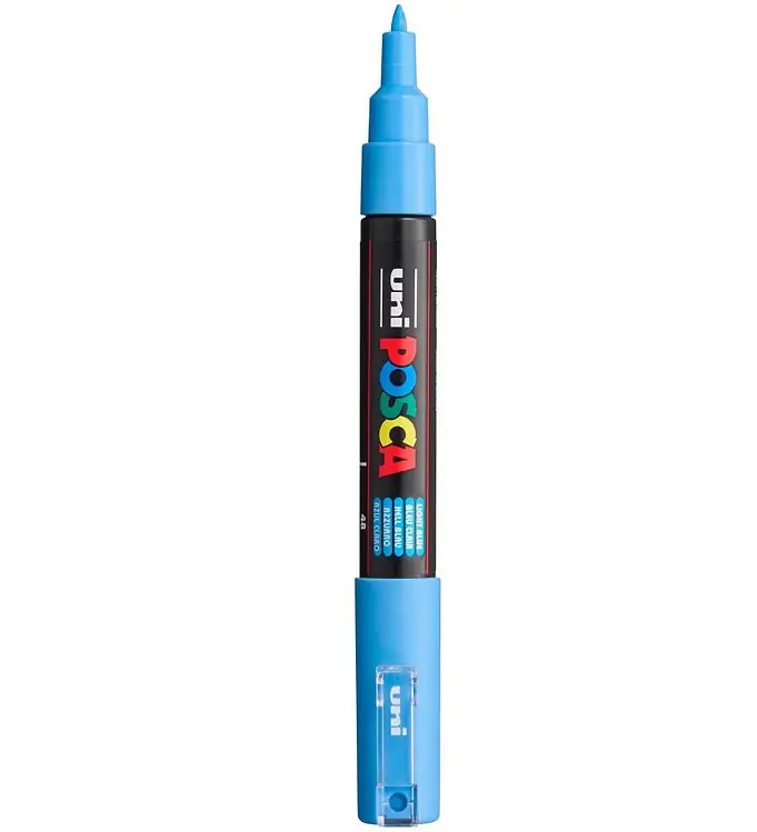 Express Levering Posca Marker - PC-1m - Lichtblauw