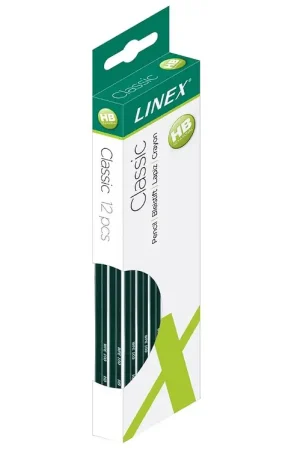 Beperkte Voorraad Linex Potloden - 12-pack - Groen