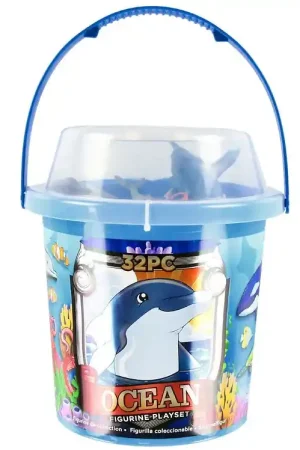 Wild Republic Emmer m. Dieren - 32 st. - Dieren van de zee Veilige Betaling