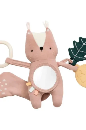 Lage Prijs Sebra Activiteitenspeelgoed - Eekhoorn Zappy - 19 cm - Misty Ros