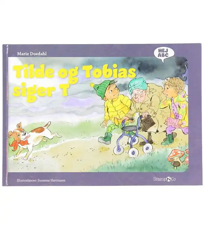 Finale Uitverkoop Straarup & Co Boek - Hallo ABC - Tilde en Tobias Zegt T - Deens
