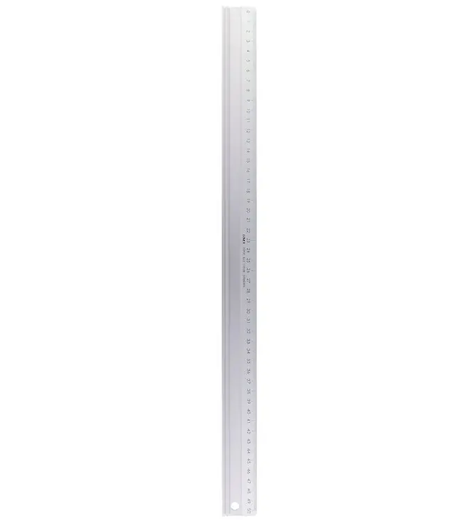 Nu Kopen Linex Liniaal - 50 cm - Aluminium