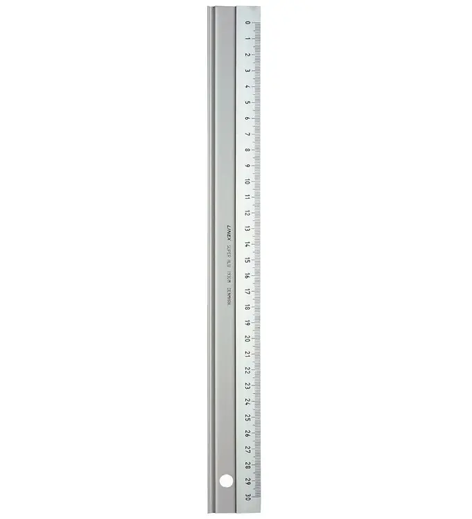 Linex Liniaal - 30 cm - Aluminium Actieprijs